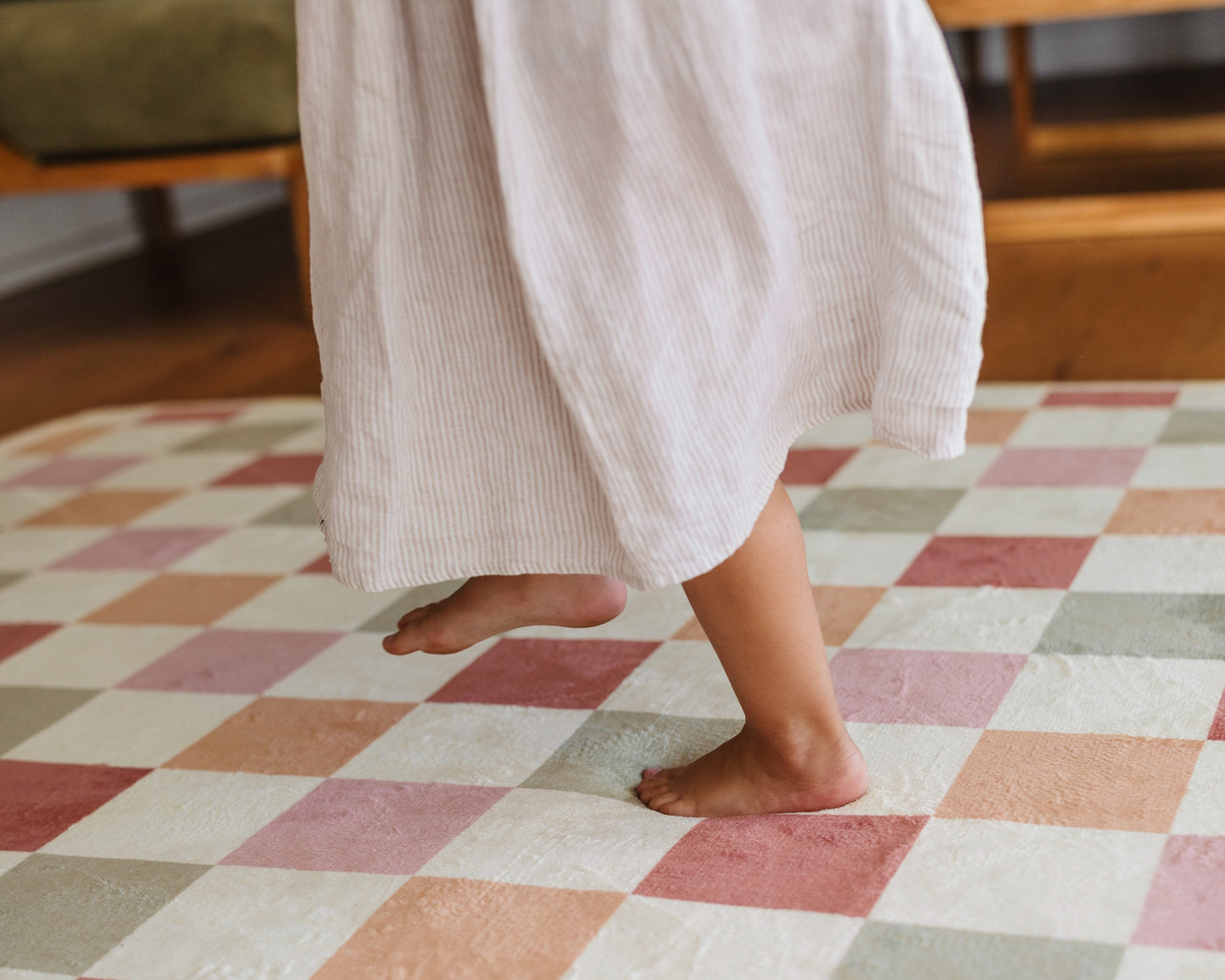 The Colourful Check Mat