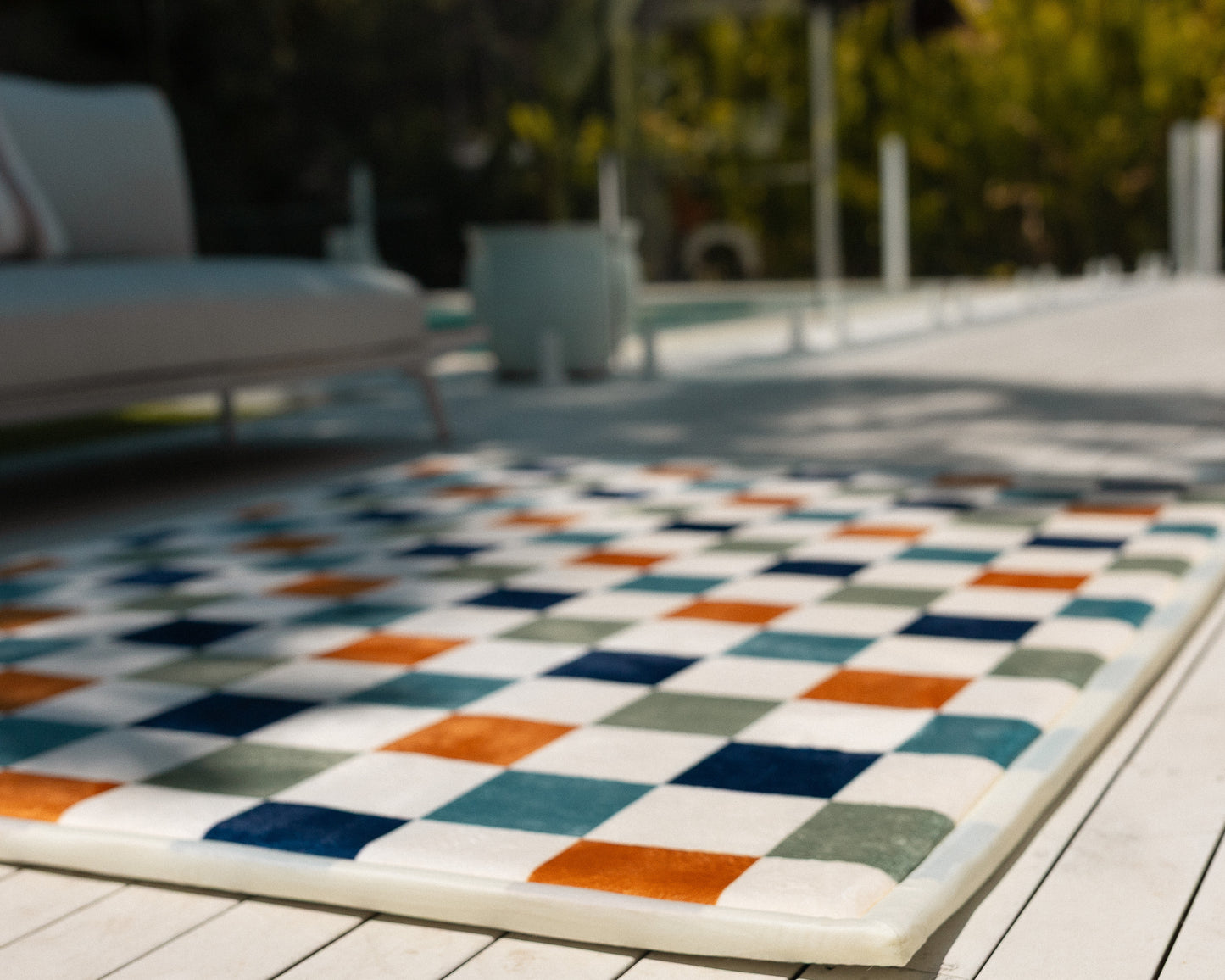 Reversible mellow mat style baby play mat – cushioned and easy to clean