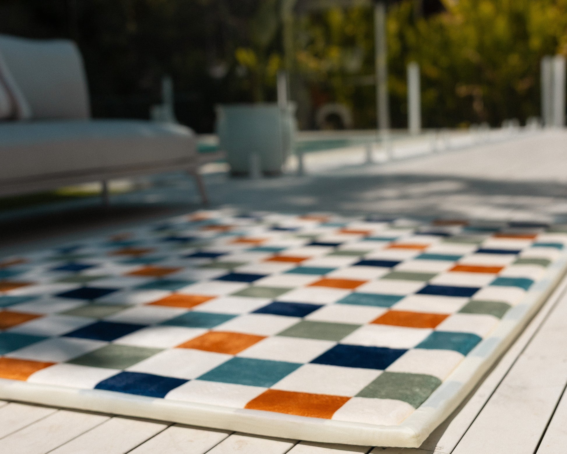 Reversible mellow mat style baby play mat – cushioned and easy to clean